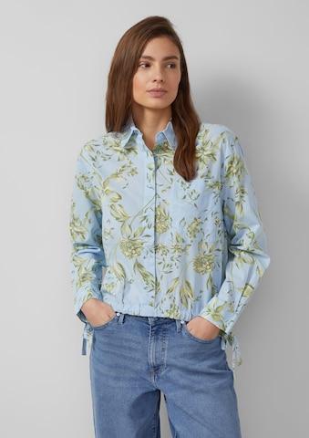 Chemisier s.Oliver en vert : devant