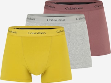 Calvin Klein Underwear Боксерки в жълто: отпред