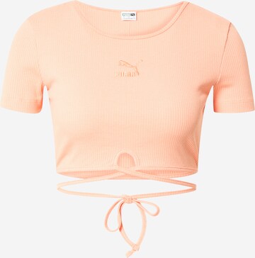 T-shirt PUMA en orange : devant