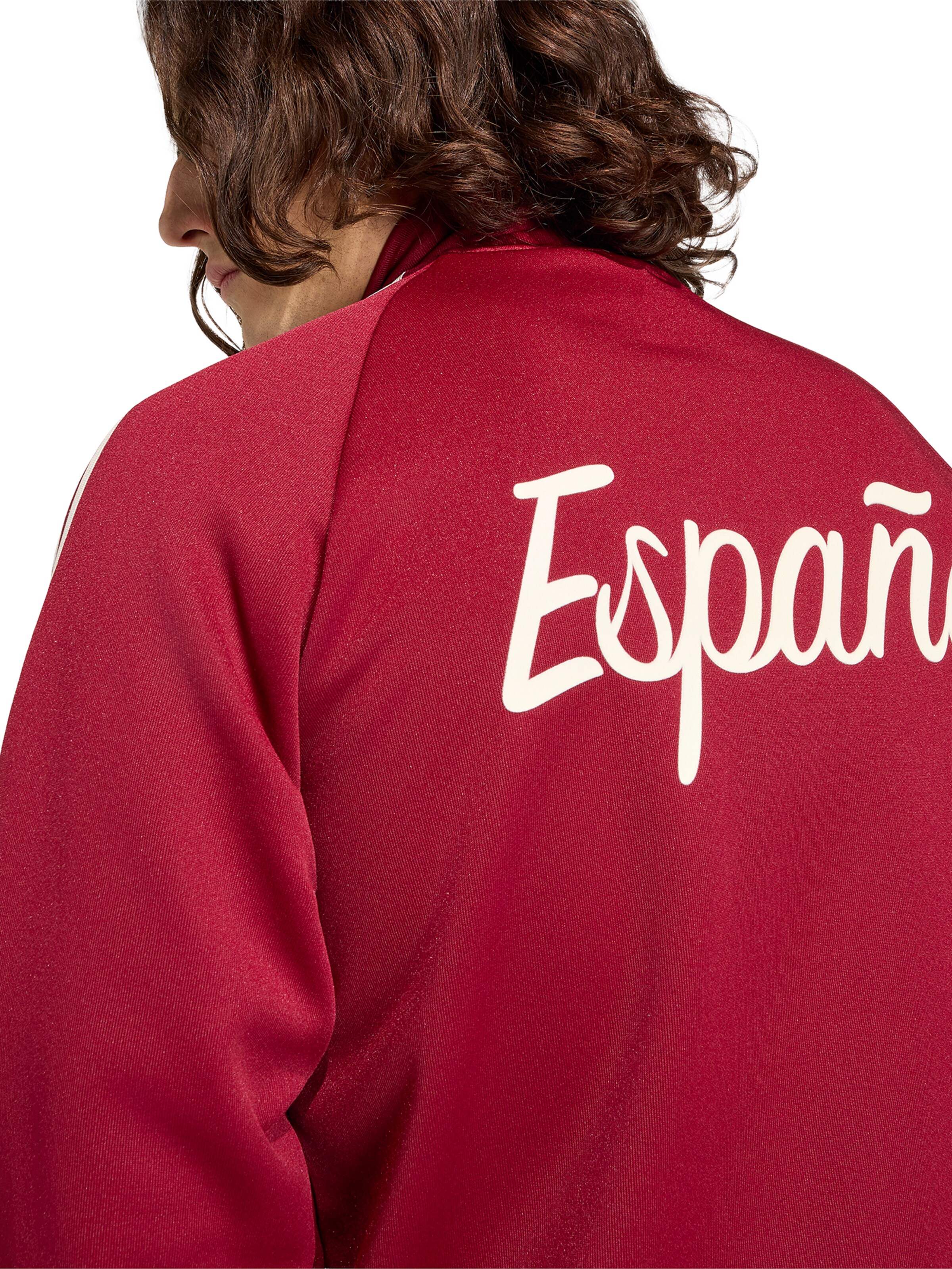 Bluză cu fermoar sport 'FEF OG' de la ADIDAS PERFORMANCE pe roșu