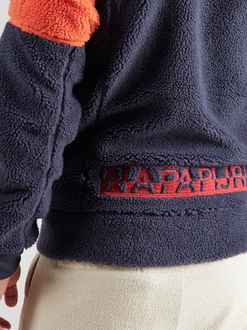 NAPAPIJRI Fleecejacke 'TARALGA' in Blau