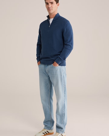 WE Fashion Pullover in Blau
