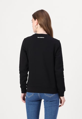 Karl Lagerfeld Sweatshirt 'Ikon' in Schwarz