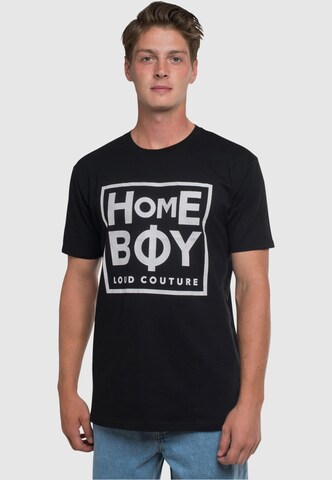 HOMEBOY Shirt 'Take You Home' in Zwart: voorkant