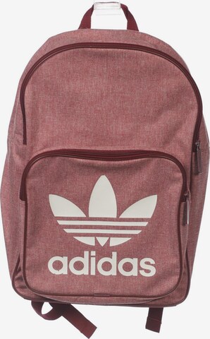 ADIDAS ORIGINALS Backpack in One size in Red: front