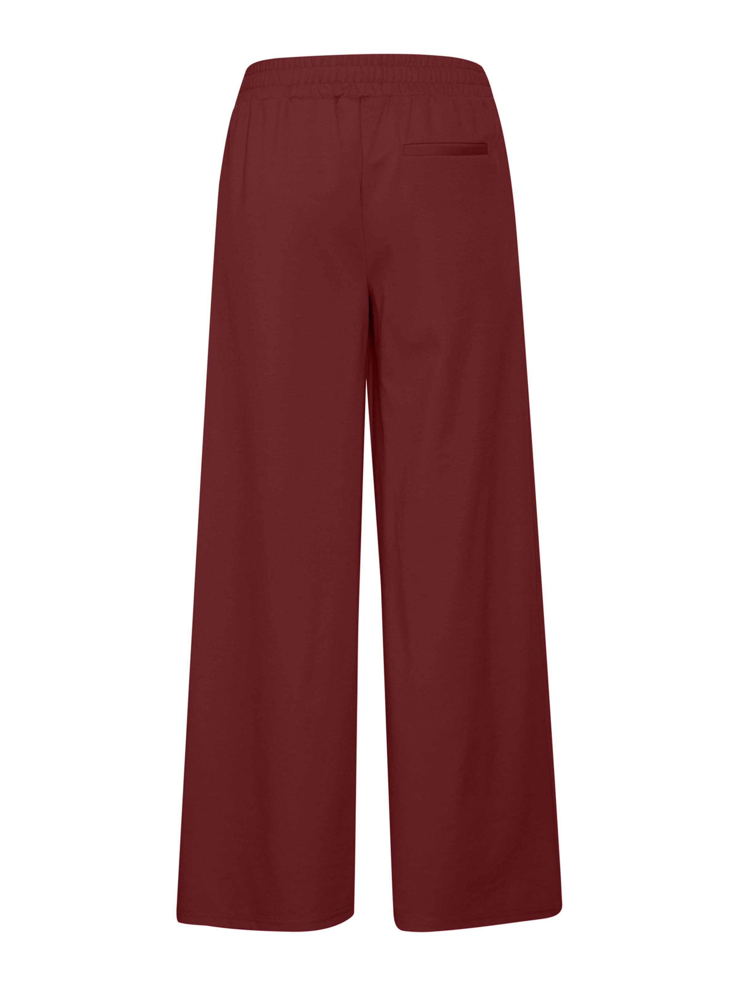 ICHI Широки крачоли Панталон с набор 'IHKate' в червено