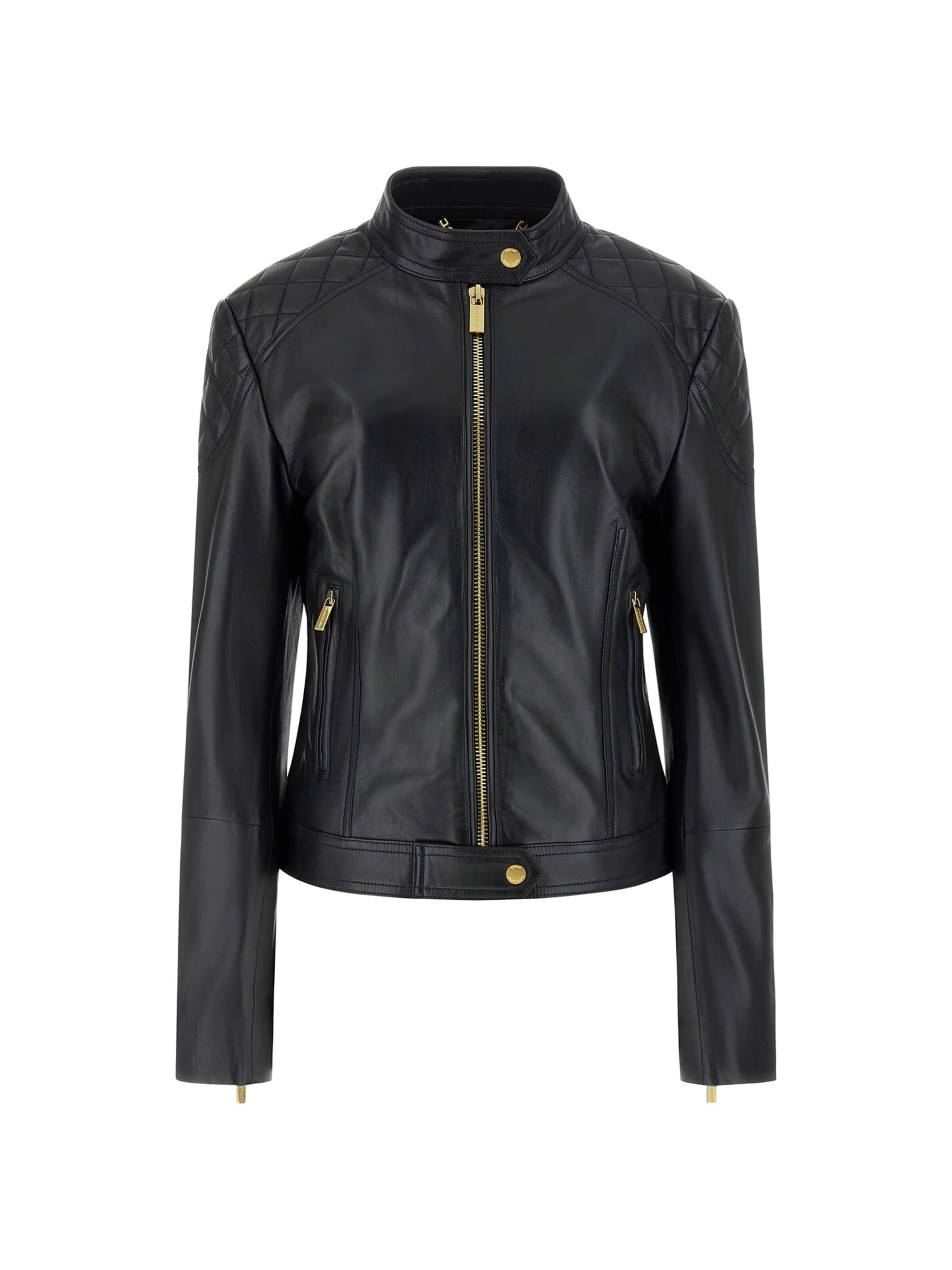 MARCIANO LOS ANGELES Between-Season Jacket in Black: front