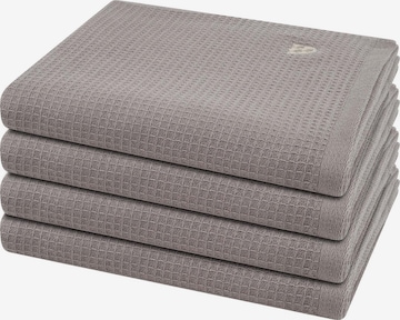 ROSS Towel 'Pique' in Brown: front