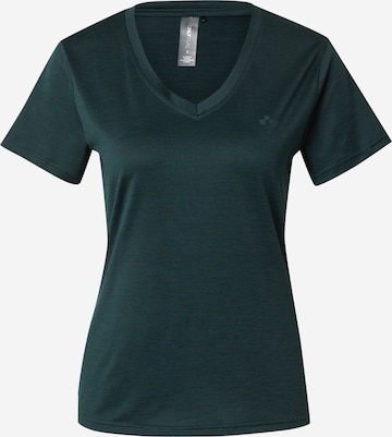 T-shirt fonctionnel ONLY PLAY en vert : devant