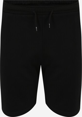 WEEKDAY Pants in Black: front