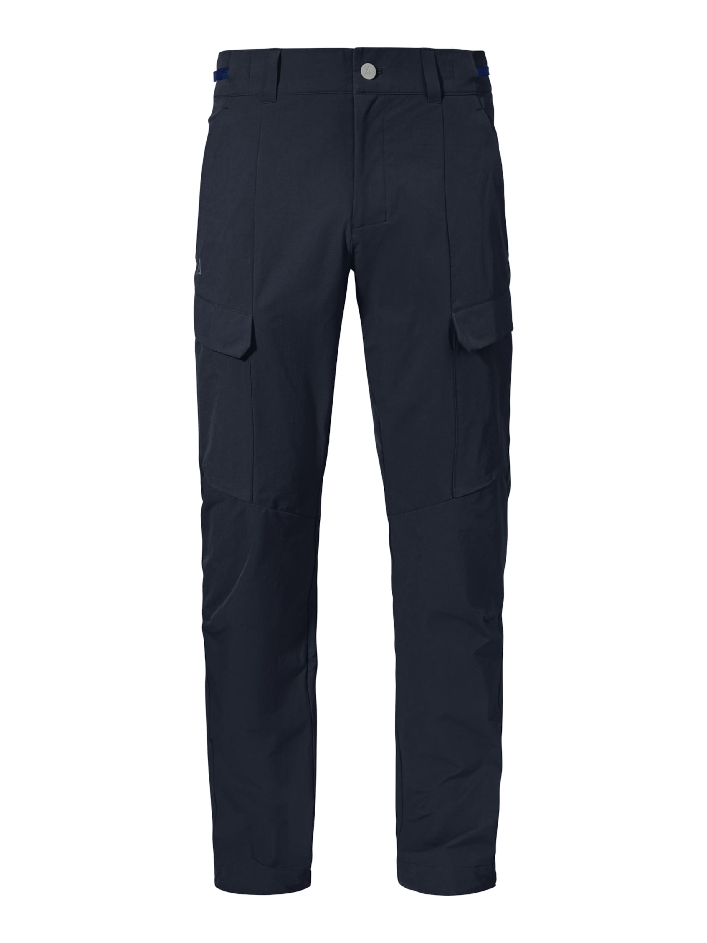 Schöffel Outdoor trousers 'Kitzstein' in Blue: front