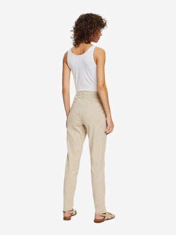 ESPRIT Slim fit Pants in Beige