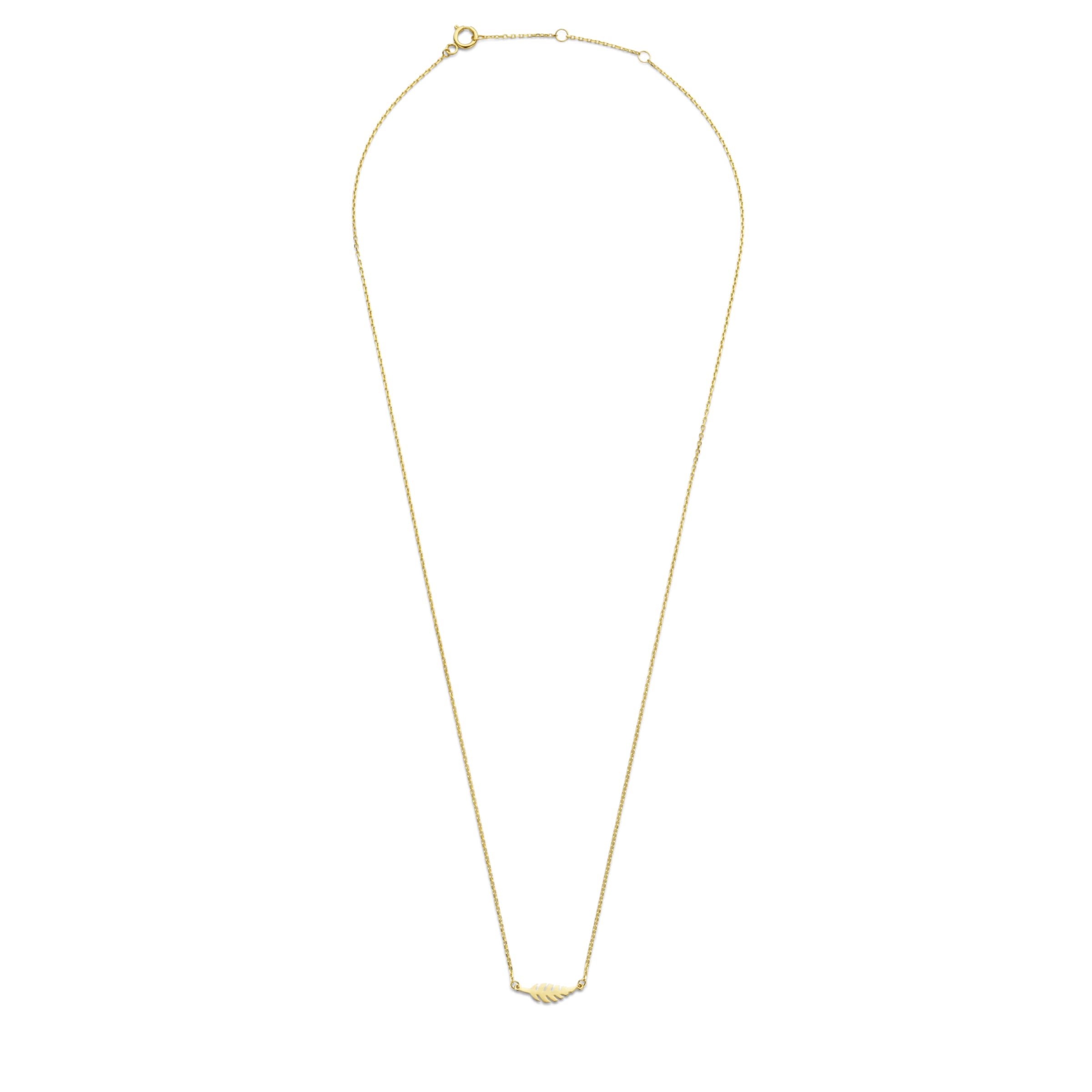 Isabel Bernard Necklace in Gold: front