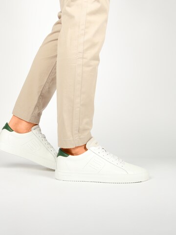 Baskets basses 'Slate Roscoe DG506' BLACKSTONE en blanc