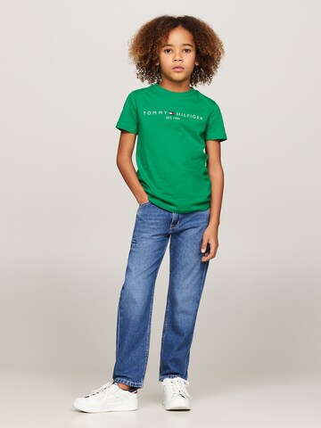 T-Shirt 'Essential' TOMMY HILFIGER en vert