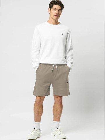 U.S. POLO ASSN. Zwemshorts in Beige