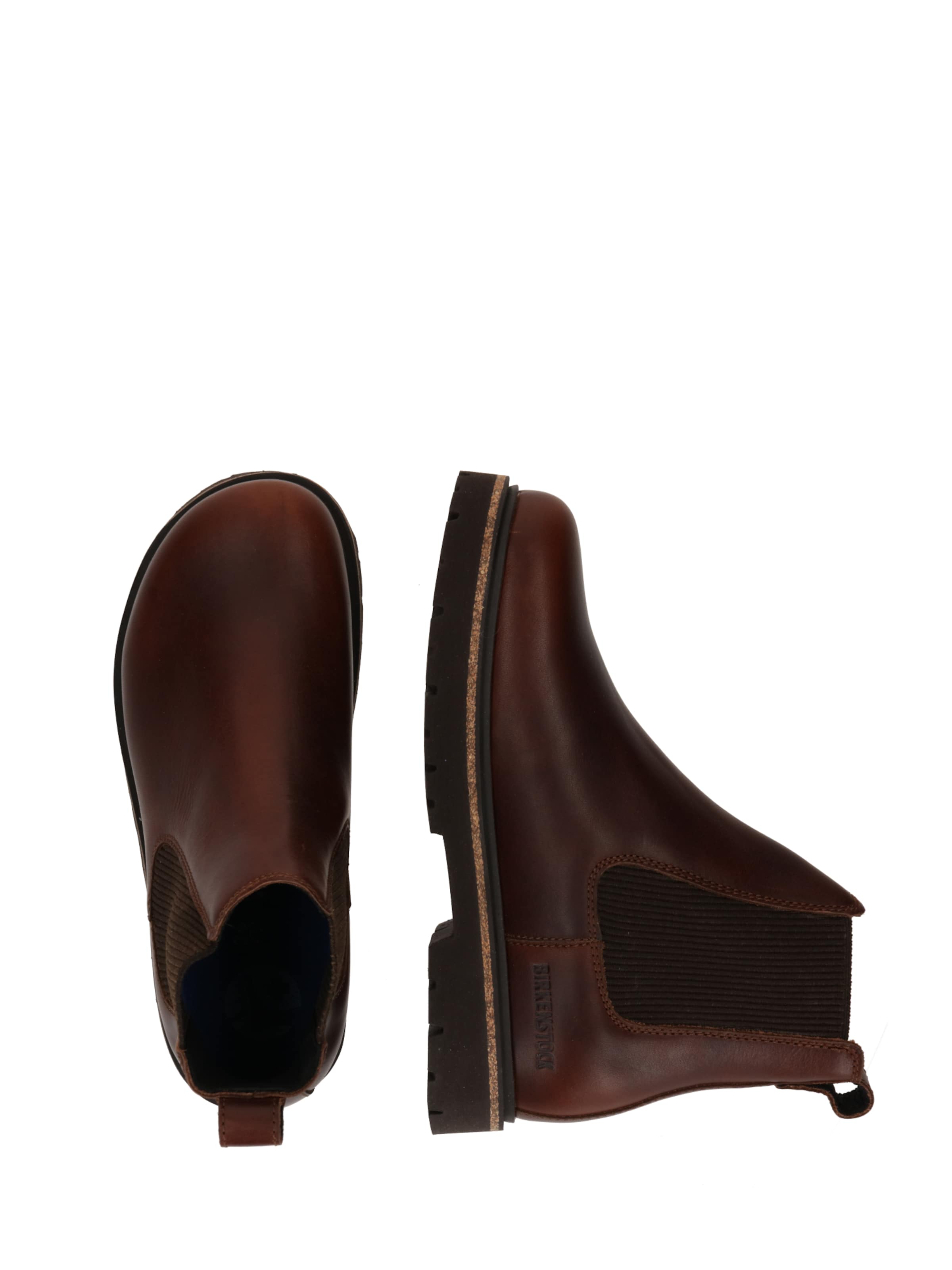 brūns BIRKENSTOCK Čelsijas zābaki 'Lena'