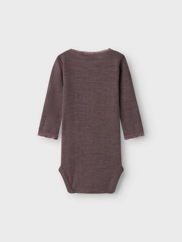 Tutina / body per bambino 'NBFWang' di NAME IT in marrone