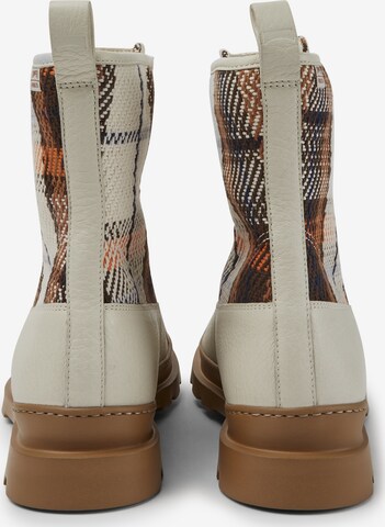 Bottines à lacets 'Brutus' CAMPER en beige