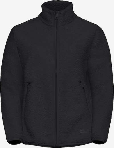 JACK WOLFSKIN Funktionsfleecejacke in schwarz, Produktansicht