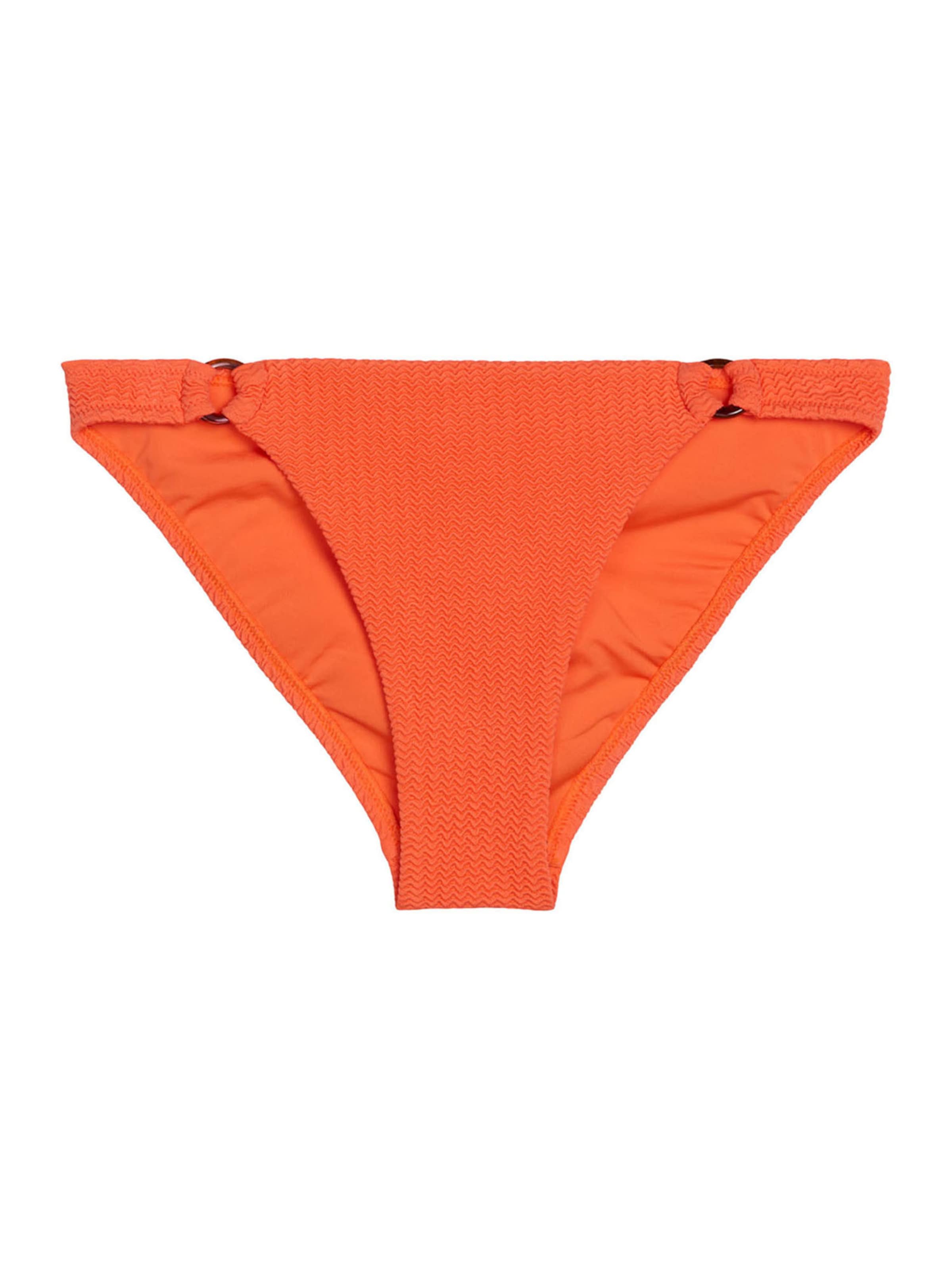 Marc O'Polo Bikini Bottoms ' Firecracker Floral ' in Orange: front