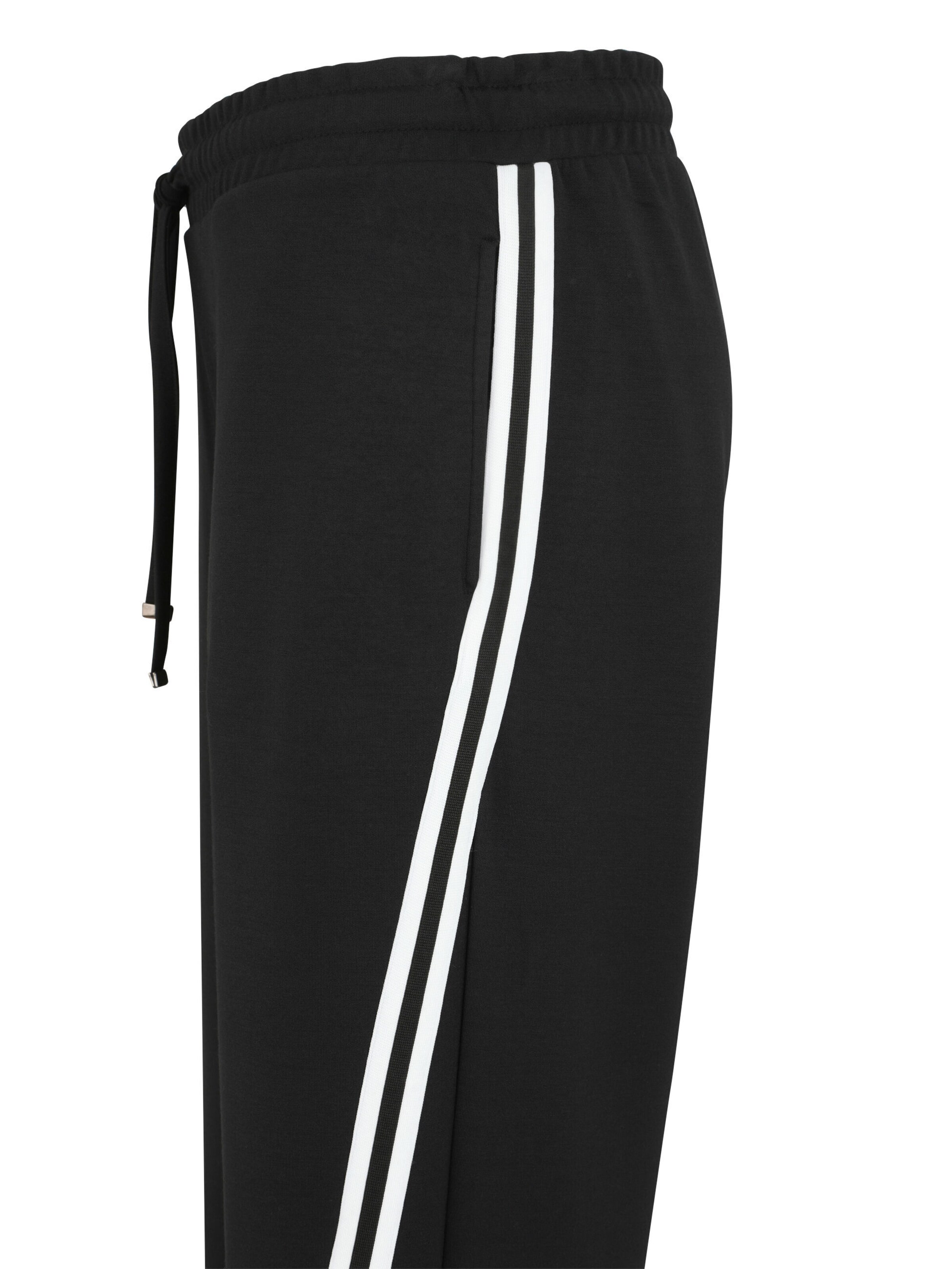 Doris Streich Loosefit Hose in Schwarz