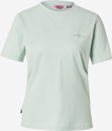 Superdry Футболка 'Essential' в Зеленый: спереди