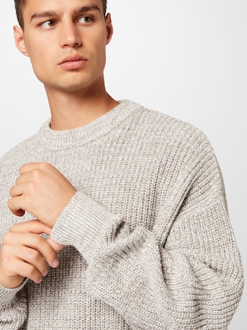 WEEKDAY Sweater 'John' in Beige