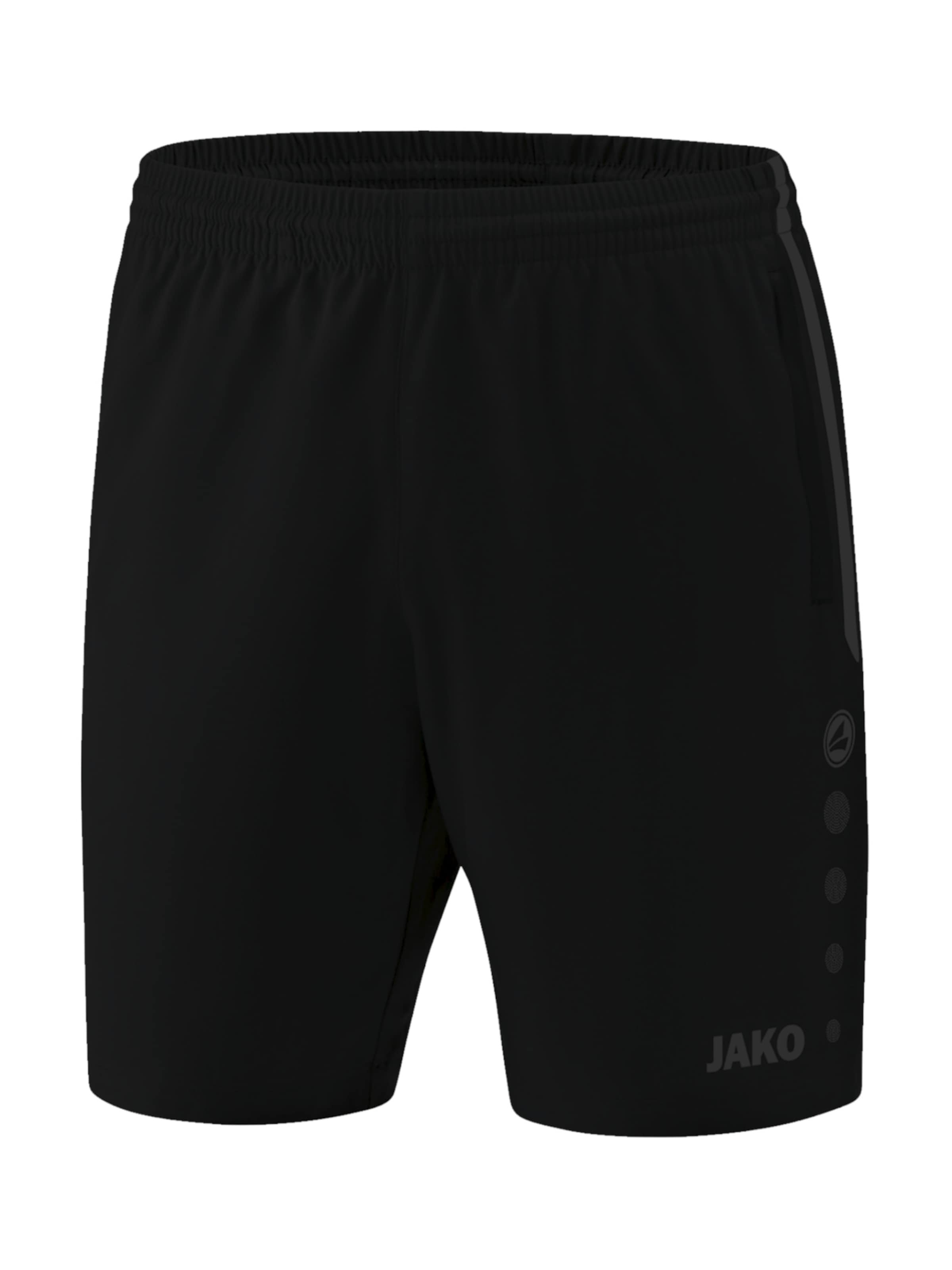 JAKO Regular Hose in Schwarz: Vorderseite
