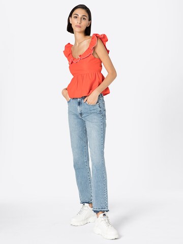 NAF NAF Top in Orange