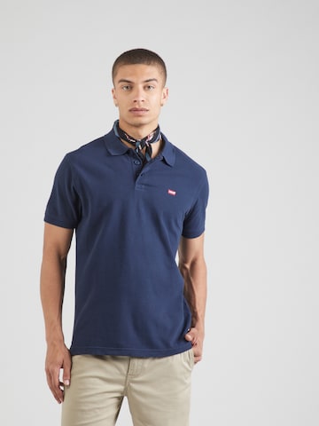 LEVI'S ® Tričko 'Housemark Polo' – modrá: přední strana
