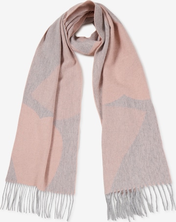 CASH-MERE.CH Kaulaliina värissä vaaleanpunainen: etupuoli