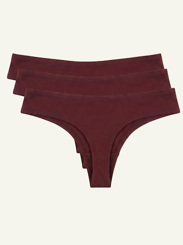 Slip 'SeaCell' ZUBEK en rouge : devant