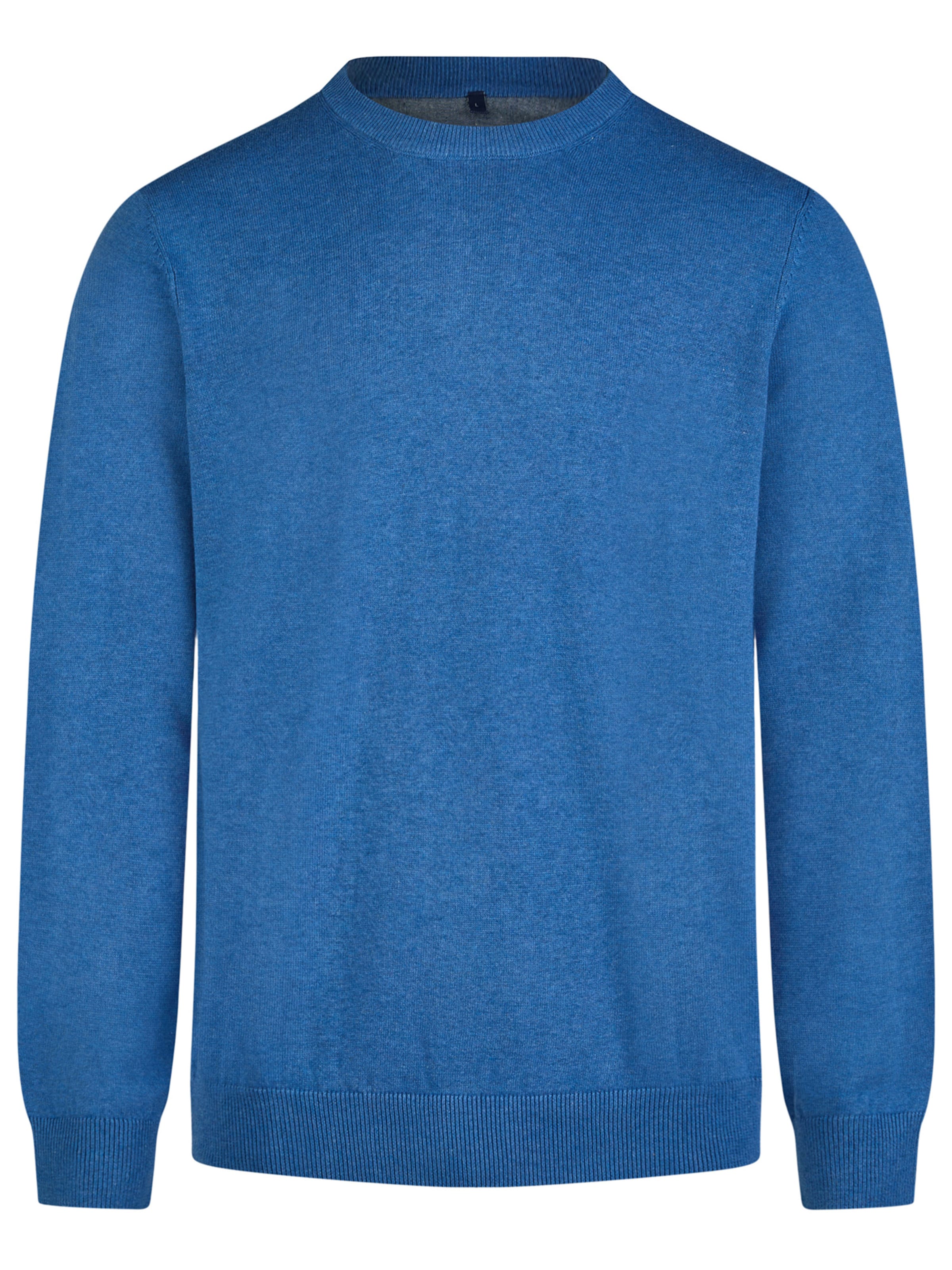 Marvelis Sweater 'Rundhals' in Blue: front