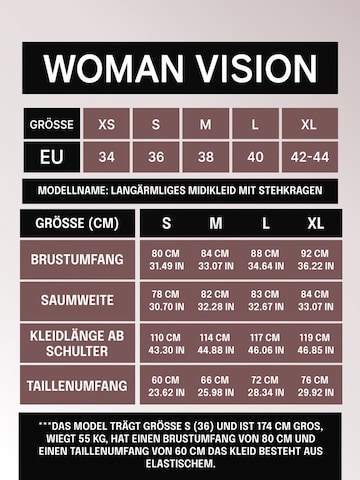 WOMAN VISION Jurk in Rood