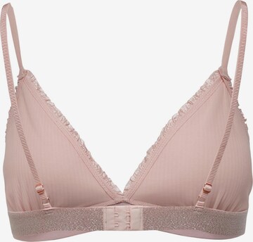 ONLY - Triangular Soutien 'Shirley' em rosa