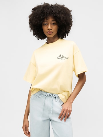 Maglietta 'Deliziosi' di ELLESSE in giallo
