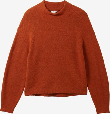 TOM TAILOR Sweater in Orange: front