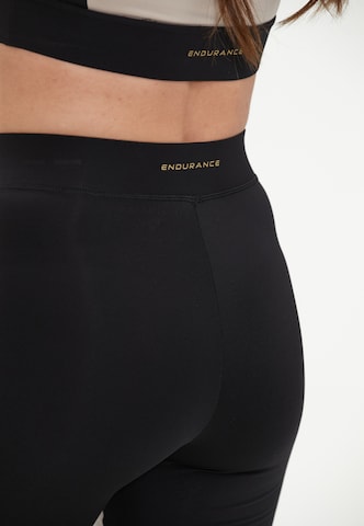 ENDURANCE Skinny Sportbroek 'Gaciao' in Zwart