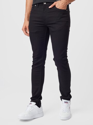 FARAH Slimfit Jeans in Schwarz: predná strana