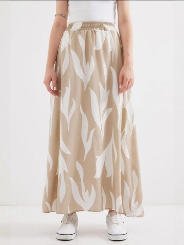 Jupe Bigdart en beige : devant
