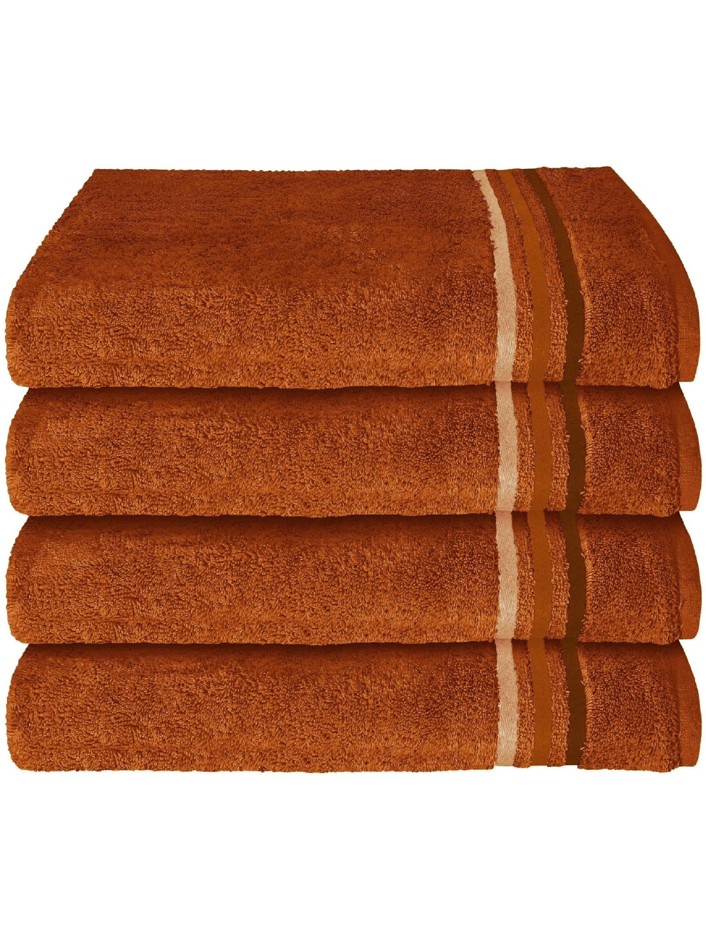 SCHIESSER Towel 'Skyline Color' in Brown: front