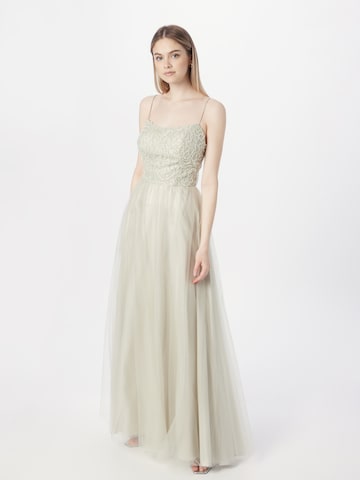 Laona Evening Dress in Beige: front