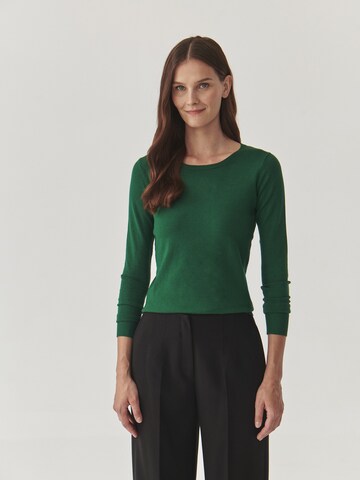 Pull-over 'TESSINI' TATUUM en vert : devant