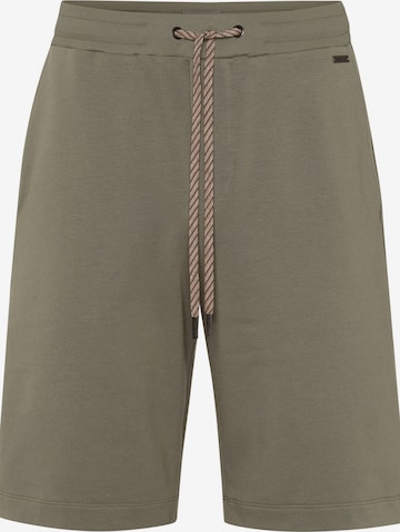 Regular Pantalon Hanro en vert : devant