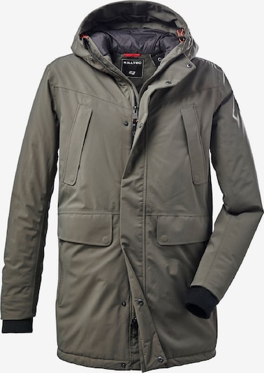 KILLTEC Veste outdoor 'Kow' en olive, Vue avec produit