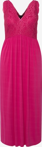 Chemise de nuit Ulla Popken en rose : devant