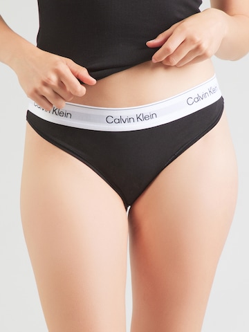 String di Calvin Klein Underwear in nero: frontale