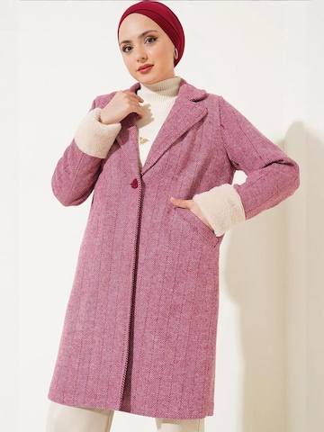 Bigdart - Sobretudo meia-estação em vermelho: frente