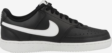 Nike Sportswear Sneakers laag 'Court Vision' in Zwart